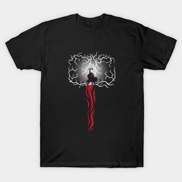 Might of Mjolnir T-Shirt by normannazar